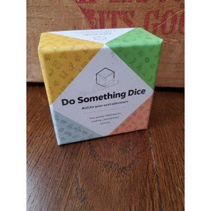 W&P Design DO SOMETHING DICE Roll To Decide Your Next Adventure EXCELLENT
